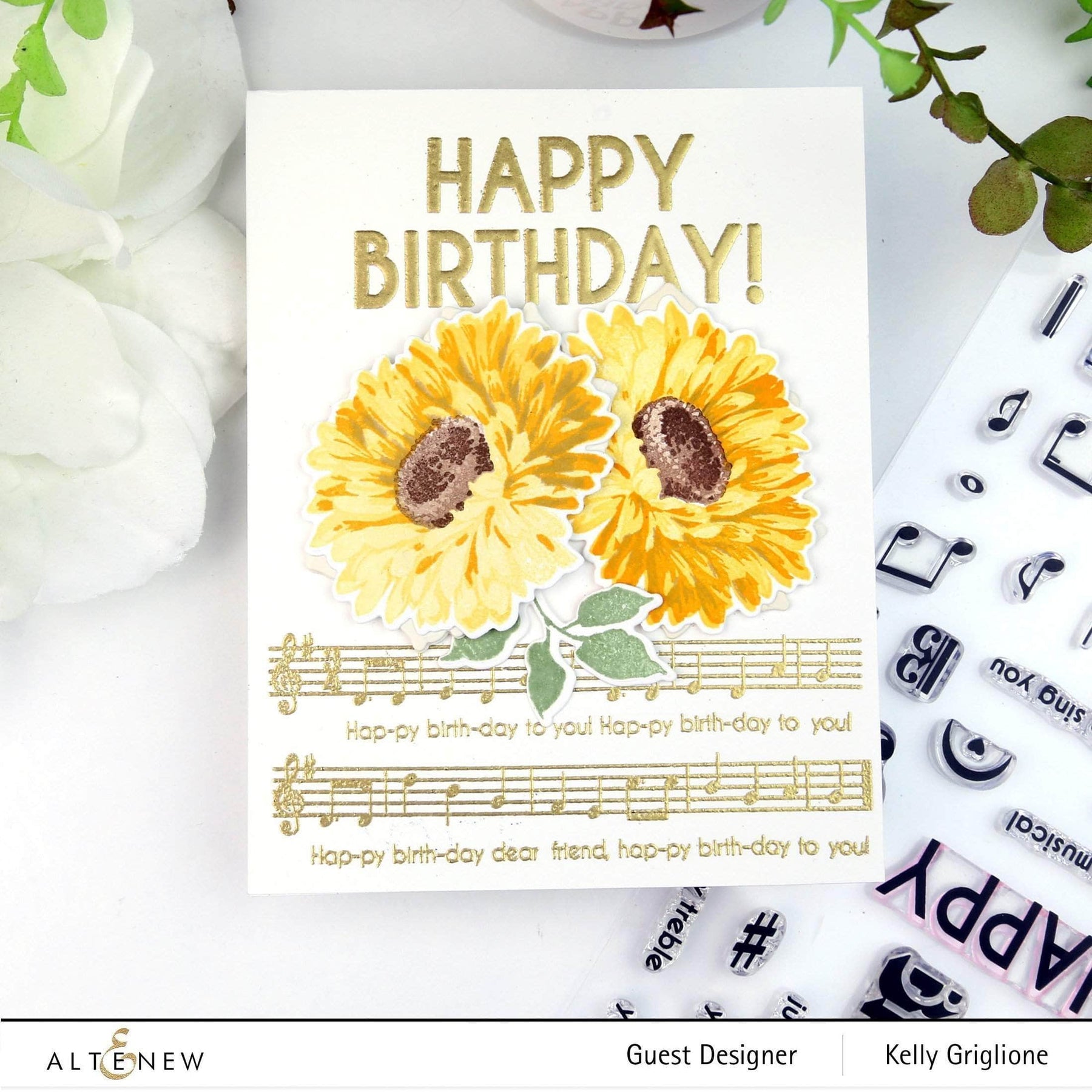 Altenew Clear Stamps Happy Birthday to You