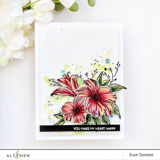 Photocentric Clear Stamps Happy Heart Stamp Set