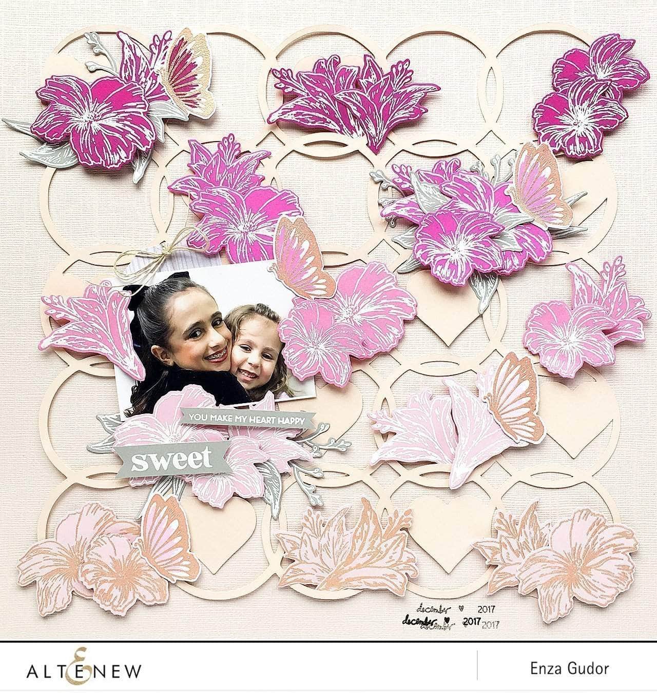 Photocentric Clear Stamps Happy Heart Stamp Set