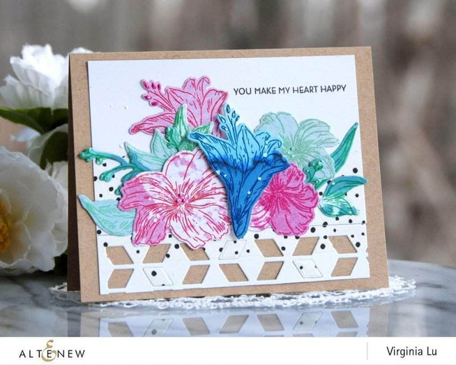 Photocentric Clear Stamps Happy Heart Stamp Set
