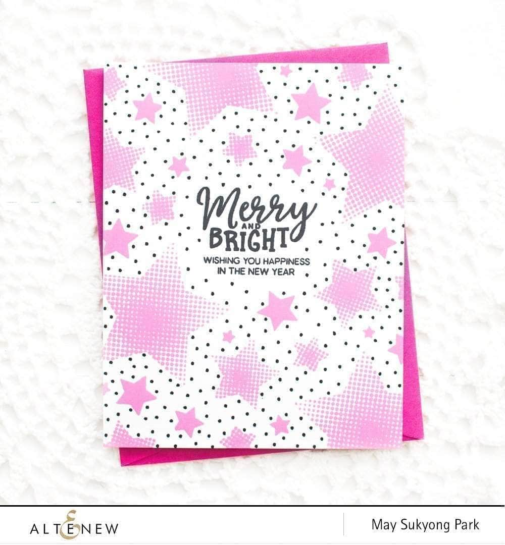 Photocentric Clear Stamps Happy Holidays Stamp Set