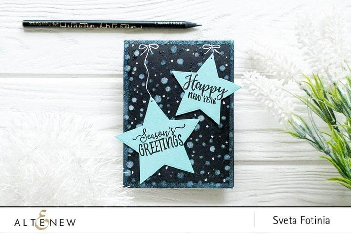 Photocentric Clear Stamps Happy Holidays Stamp Set
