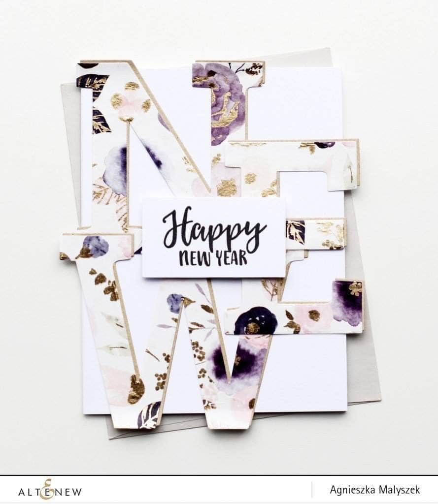 Photocentric Clear Stamps Happy Holidays Stamp Set