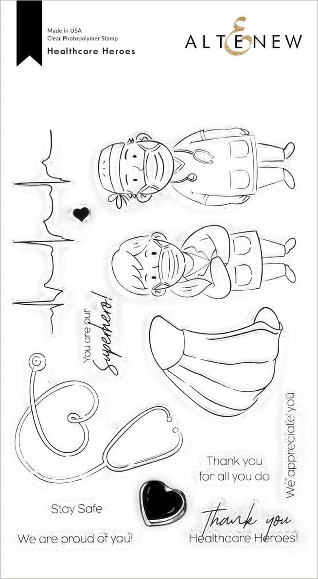 Photocentric Clear Stamps Healthcare Heroes Stamp Set