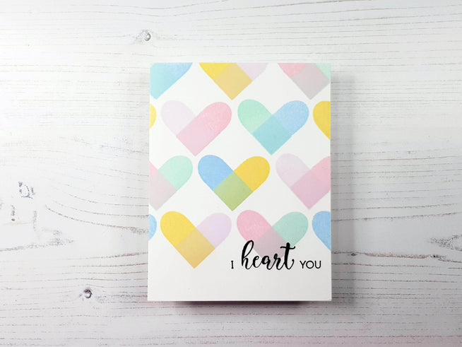 Photocentric Clear Stamps Heart You Stamp Set