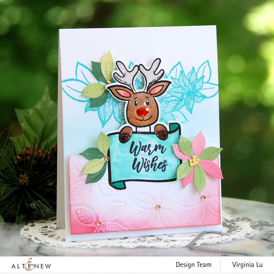 Photocentric Clear Stamps Holiday Flower Stamp Set