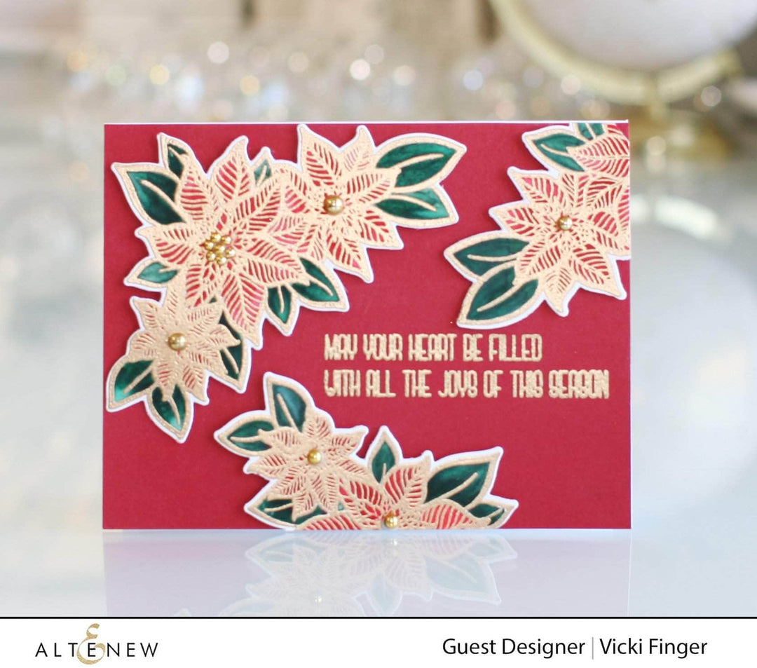 Photocentric Clear Stamps Holiday Flower Stamp Set