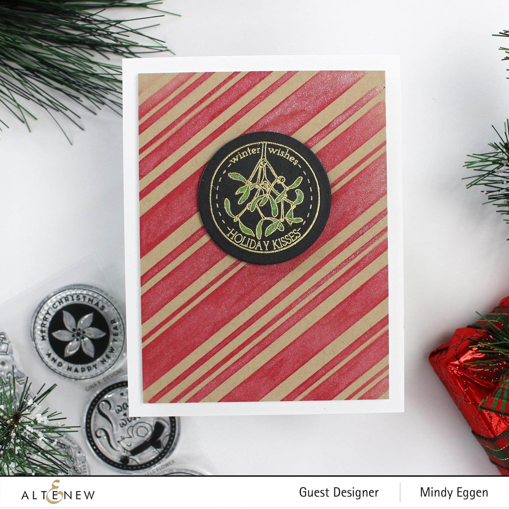 Photocentric Clear Stamps Holiday Seals Stamp Set by The Stamping Village