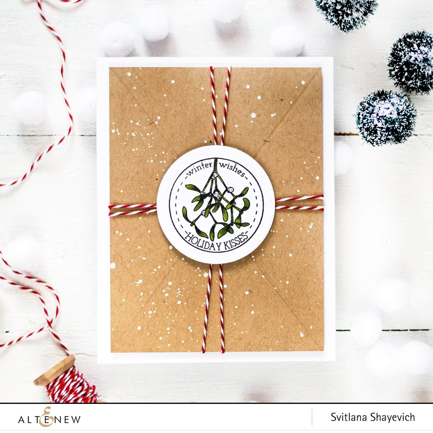 Photocentric Clear Stamps Holiday Seals Stamp Set by The Stamping Village