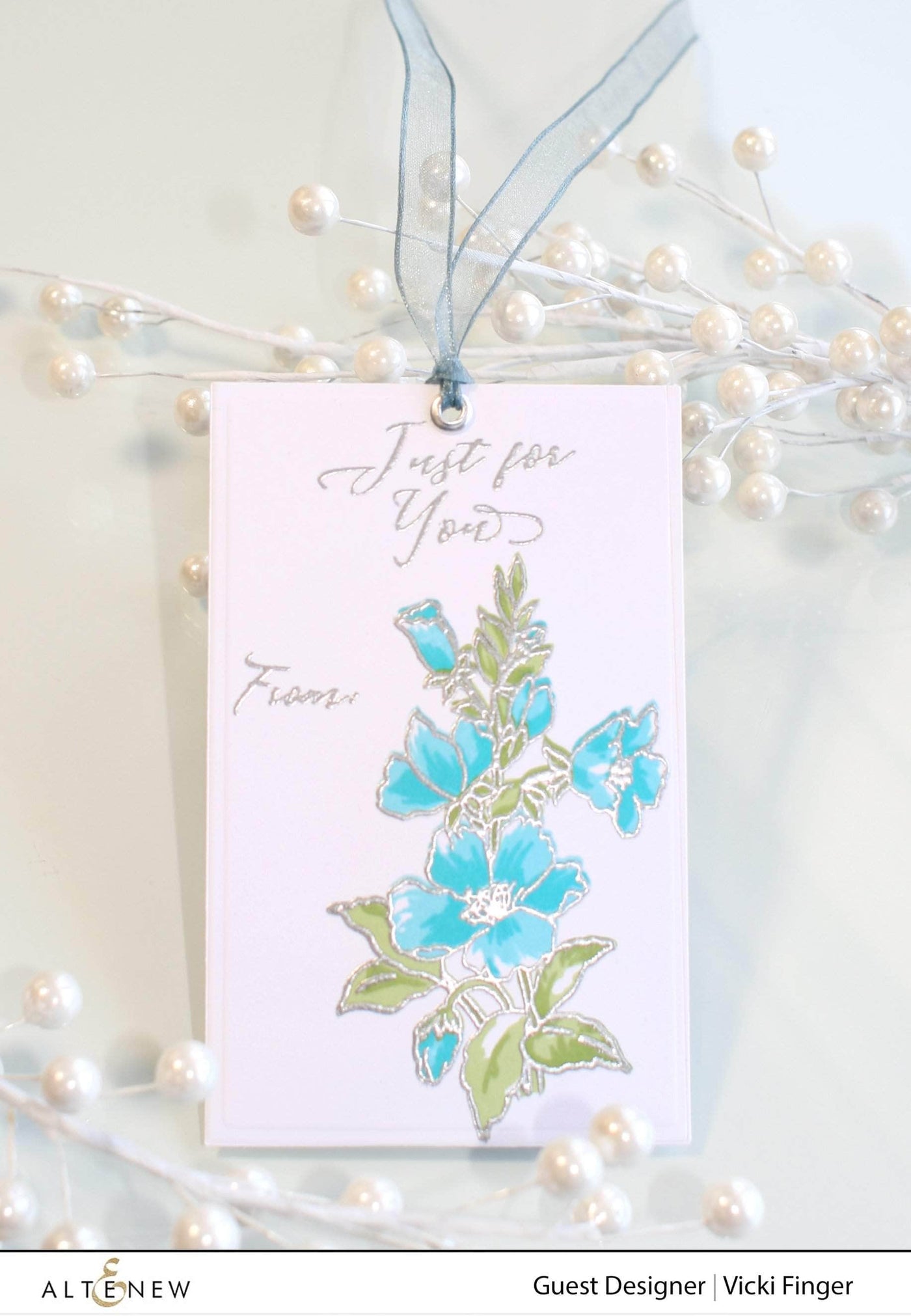 PMA Industries, Inc. Clear Stamps Holiday Tag Sentiments Stamp Set