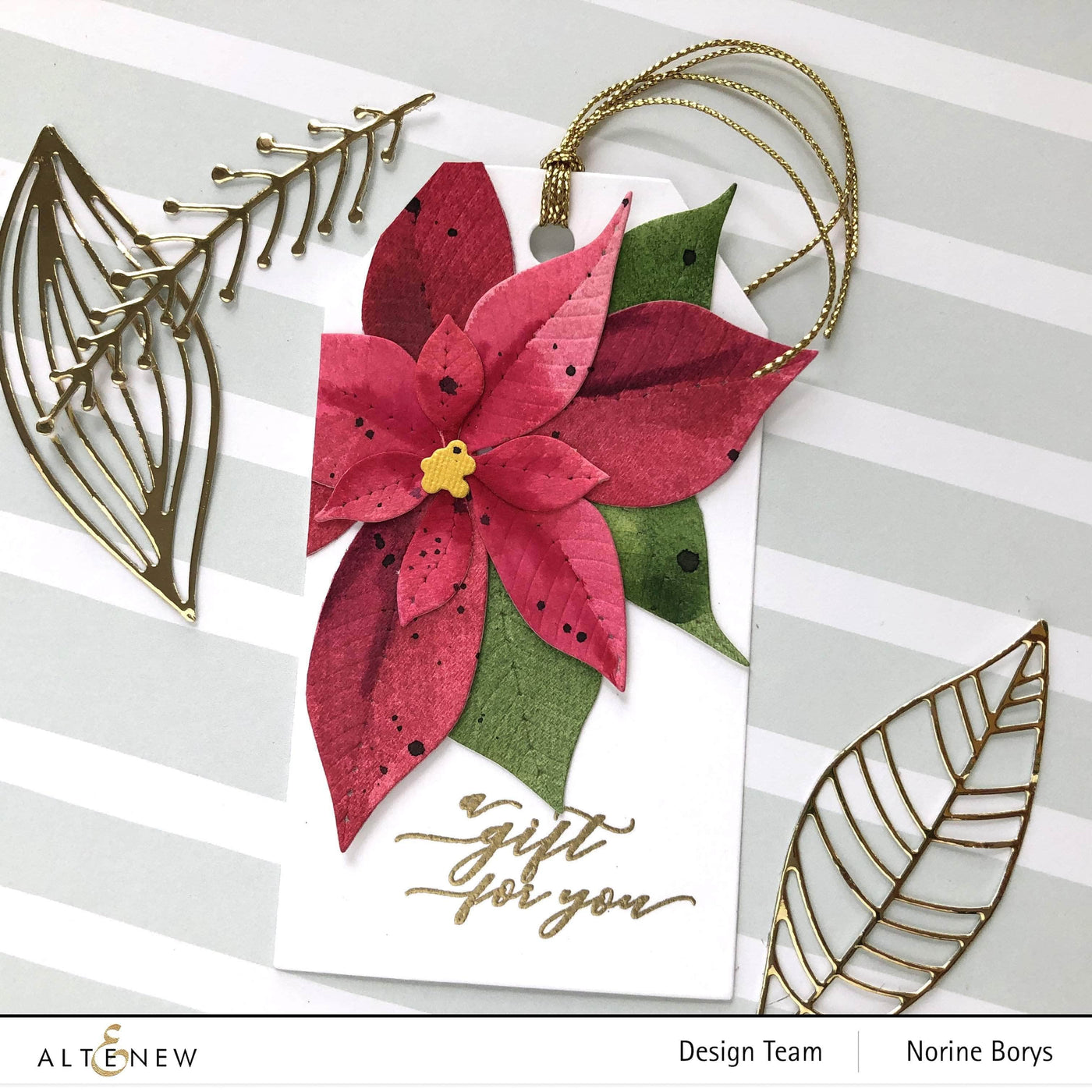 PMA Industries, Inc. Clear Stamps Holiday Tag Sentiments Stamp Set