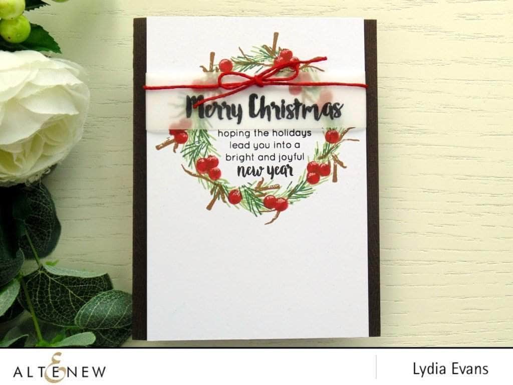 Photocentric Clear Stamps Holiday Wishes Stamp Set