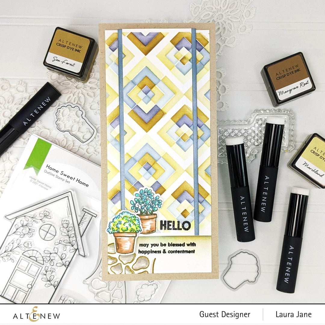 Photocentric Clear Stamps Home Sweet Home Stamp Set