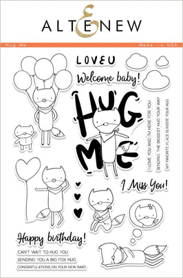 Photocentric Clear Stamps Hug Me Stamp Set