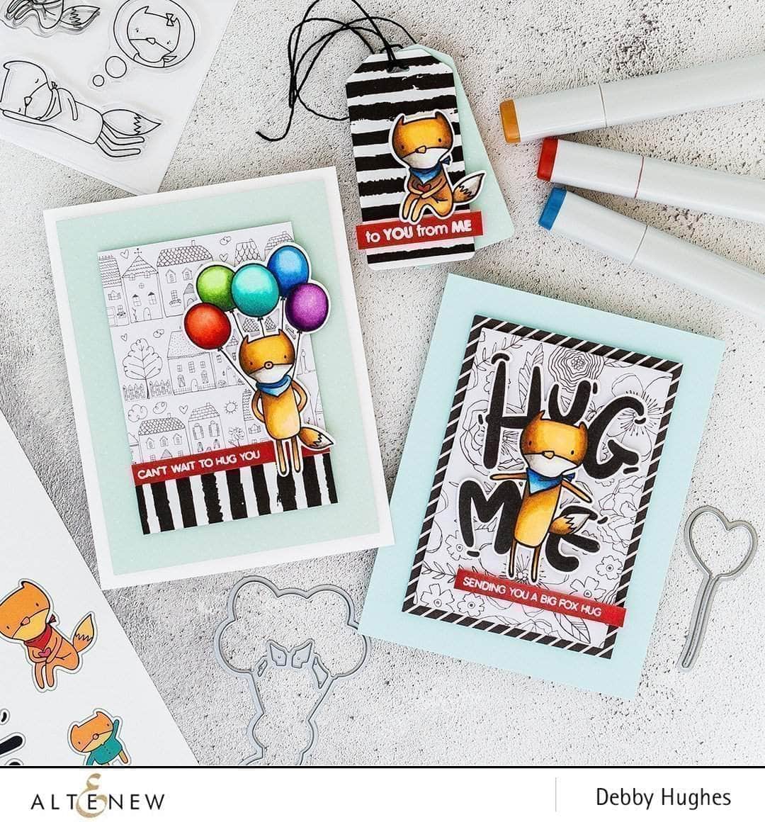Photocentric Clear Stamps Hug Me Stamp Set