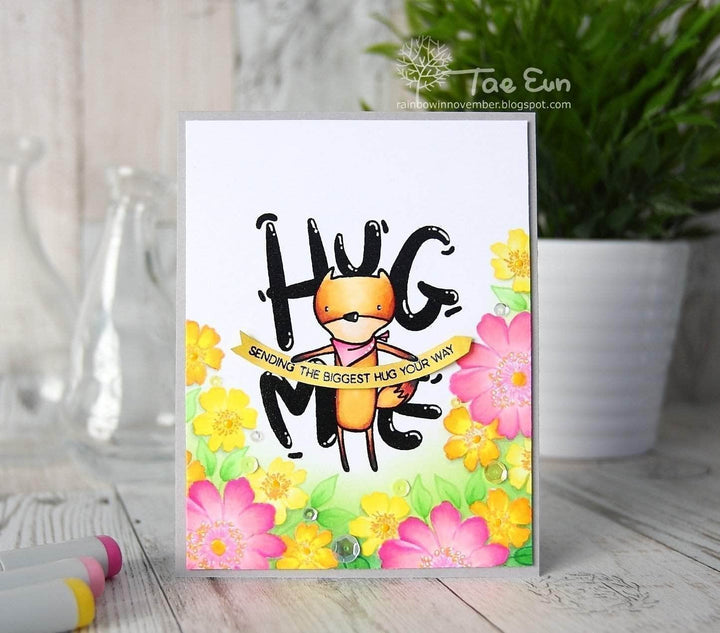 Photocentric Clear Stamps Hug Me Stamp Set