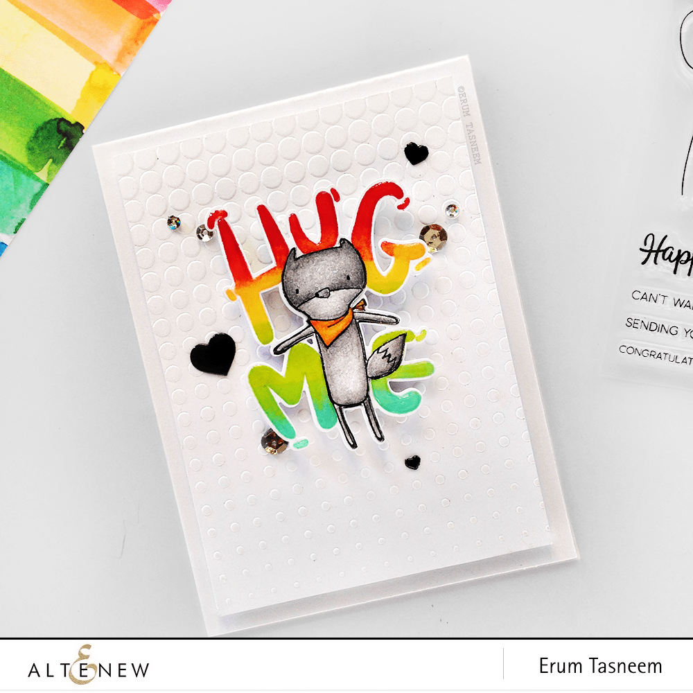 Photocentric Clear Stamps Hug Me Stamp Set