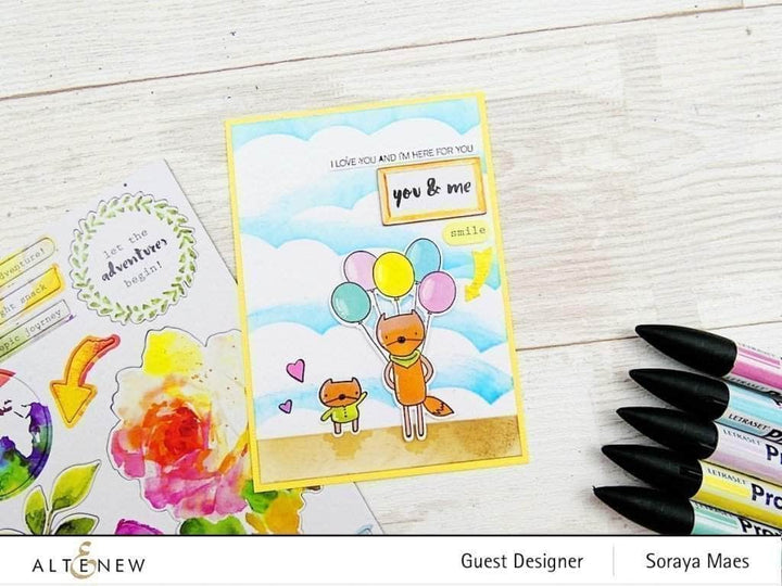 Photocentric Clear Stamps Hug Me Stamp Set