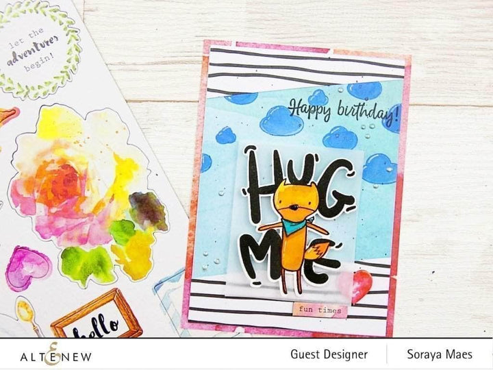 Photocentric Clear Stamps Hug Me Stamp Set