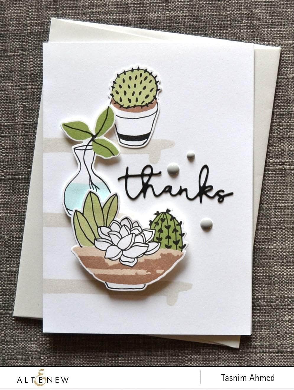Photocentric Clear Stamps Indoor Garden Stamp Set