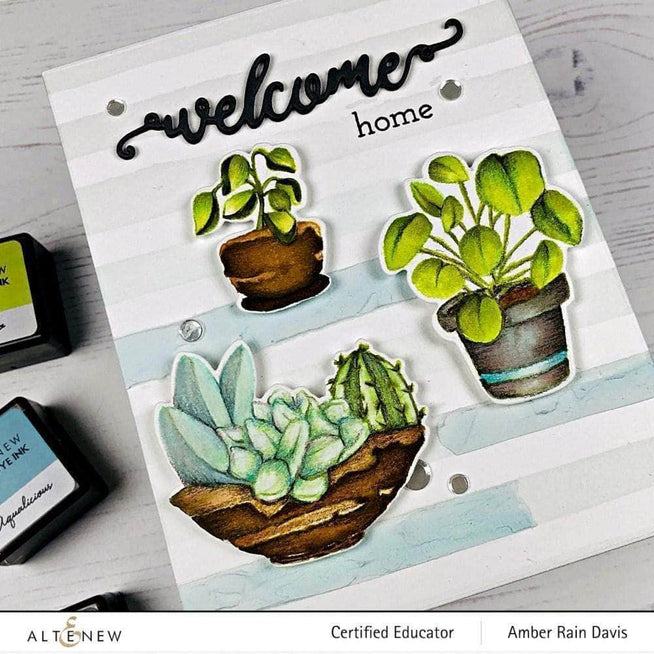 Photocentric Clear Stamps Indoor Garden Stamp Set