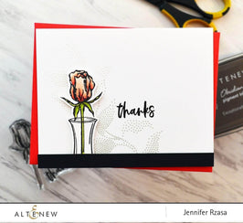 Photocentric Clear Stamps Inked Bud Stamp Set