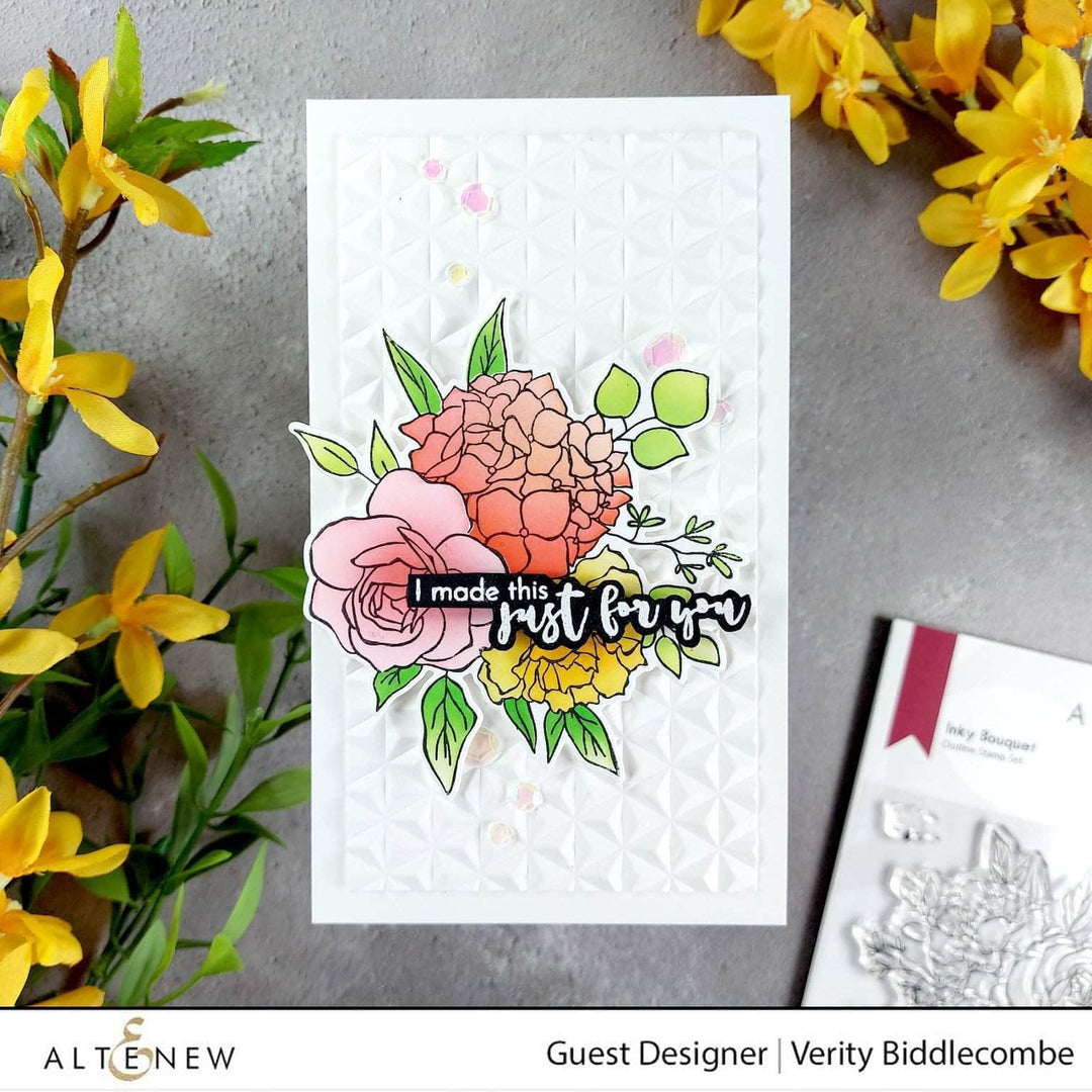 Photocentric Clear Stamps Inky Bouquet Stamp Set
