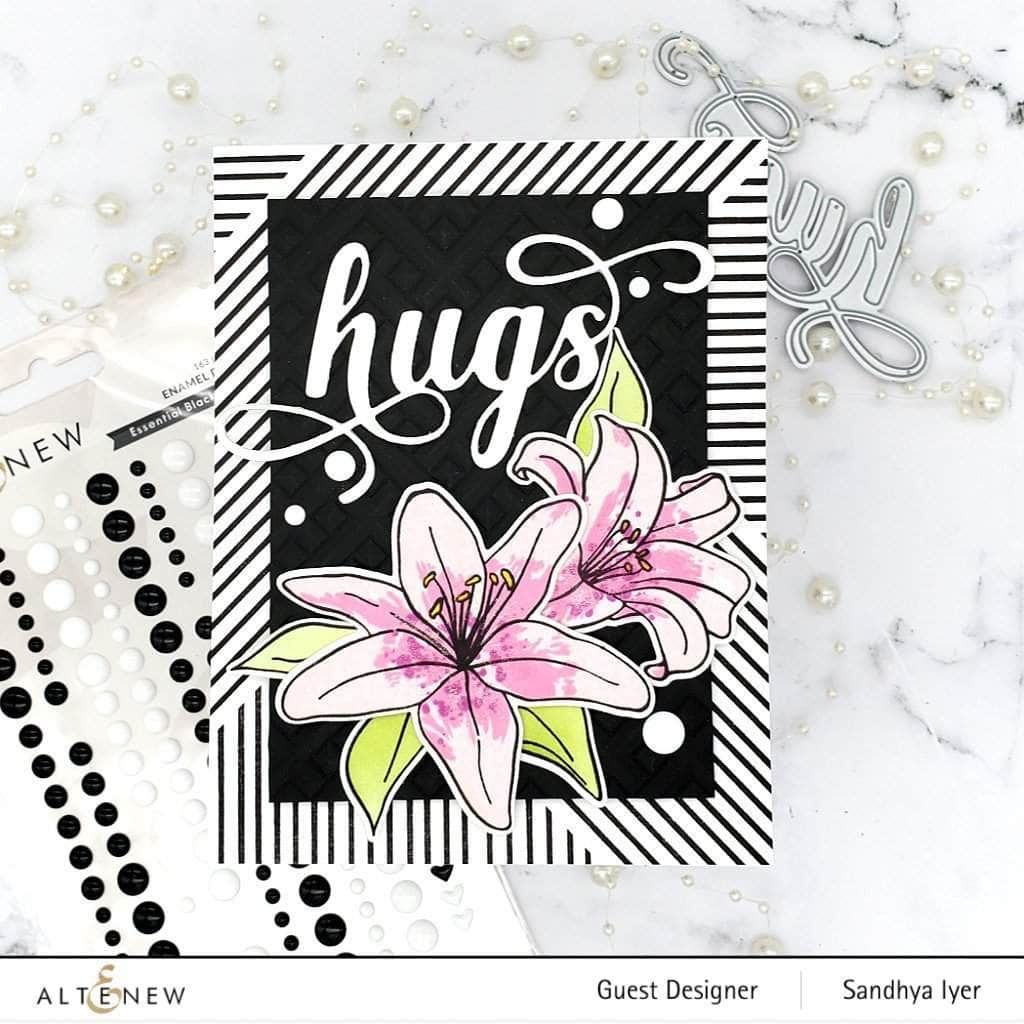 Photocentric Clear Stamps Inky Lily Stamp Set