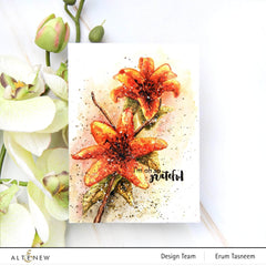 Photocentric Clear Stamps Inky Lily Stamp Set