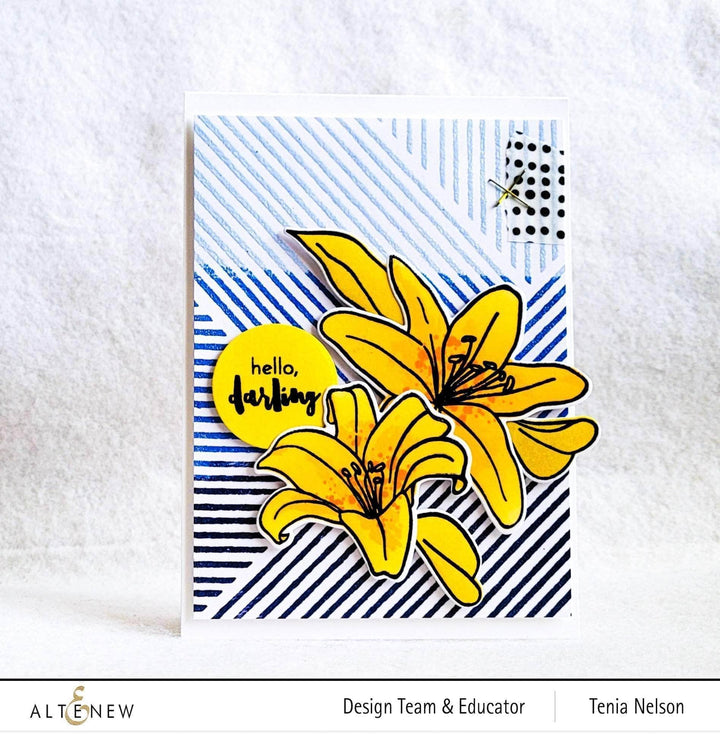Photocentric Clear Stamps Inky Lily Stamp Set