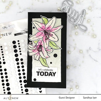 Photocentric Clear Stamps Inky Lily Stamp Set