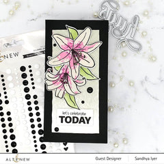 Photocentric Clear Stamps Inky Lily Stamp Set