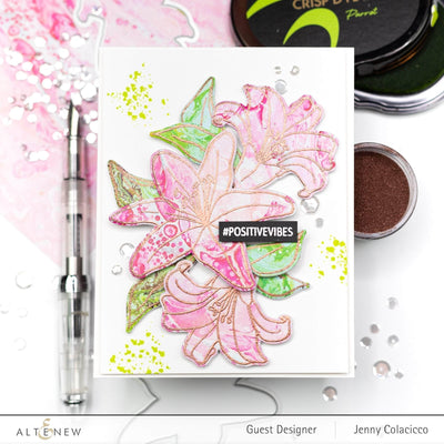 Photocentric Clear Stamps Inky Lily Stamp Set