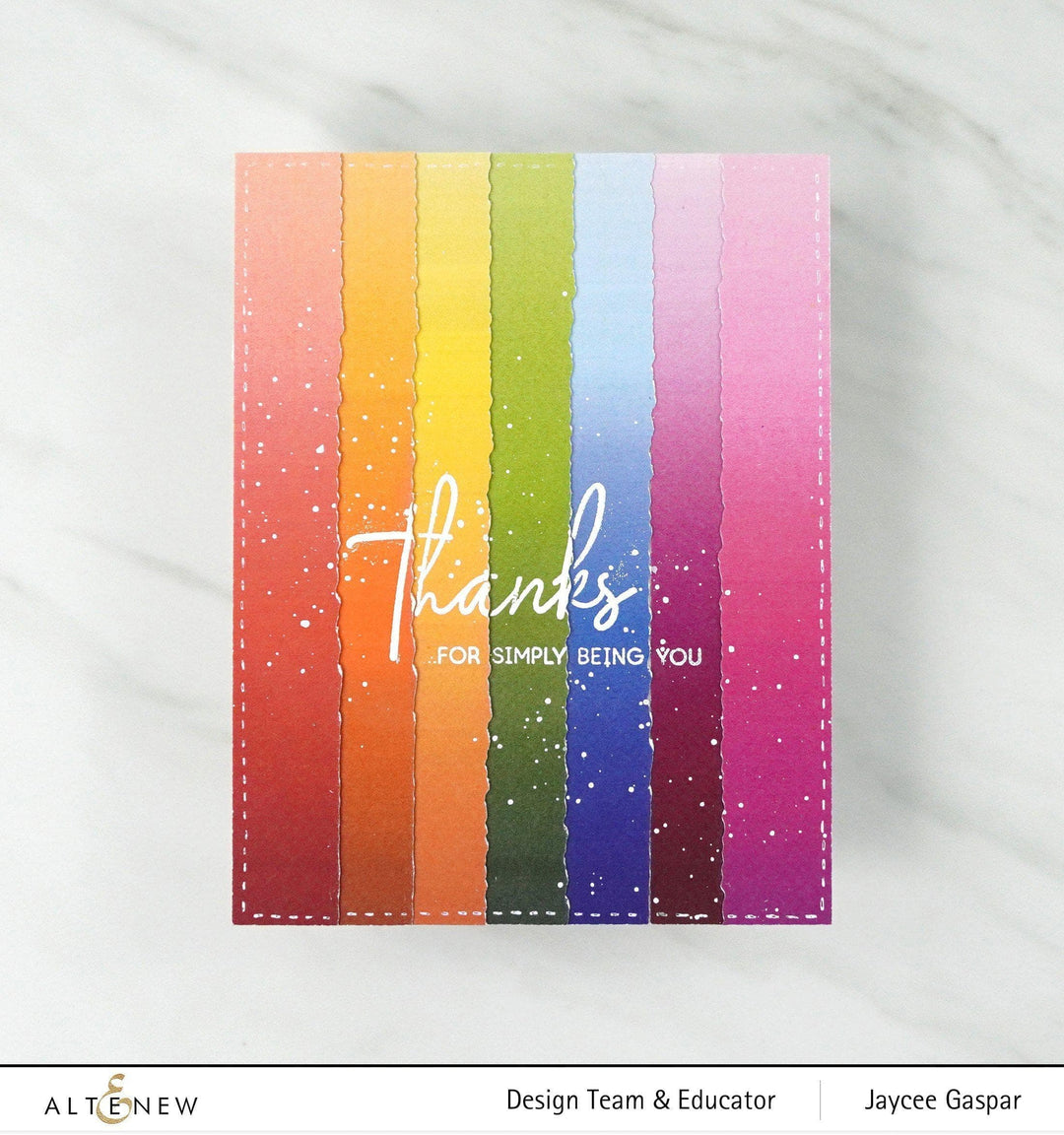 Photocentric Clear Stamps Inside and Out: Thanks Stamp Set