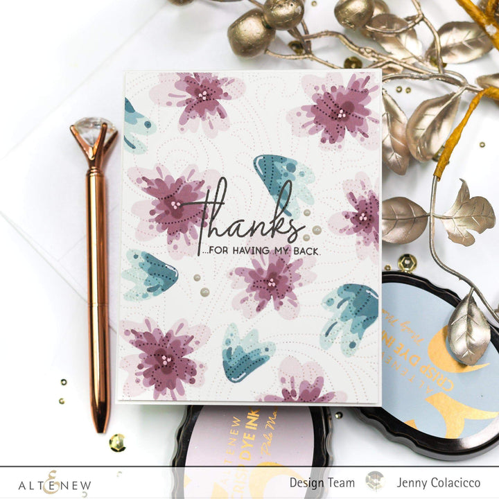Photocentric Clear Stamps Inside and Out: Thanks Stamp Set