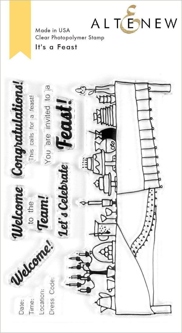 Photocentric Clear Stamps It's a Feast Stamp Set