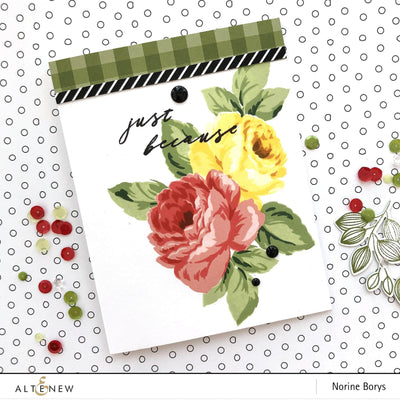 Photocentric Clear Stamps Just Because Builder Stamp Set