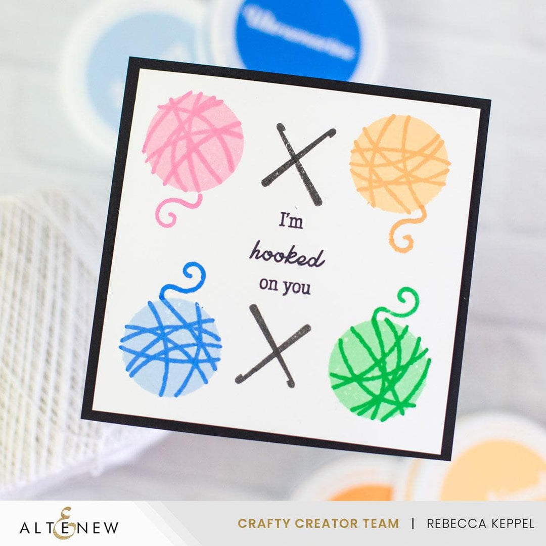 Knit & Natter Stamp Set