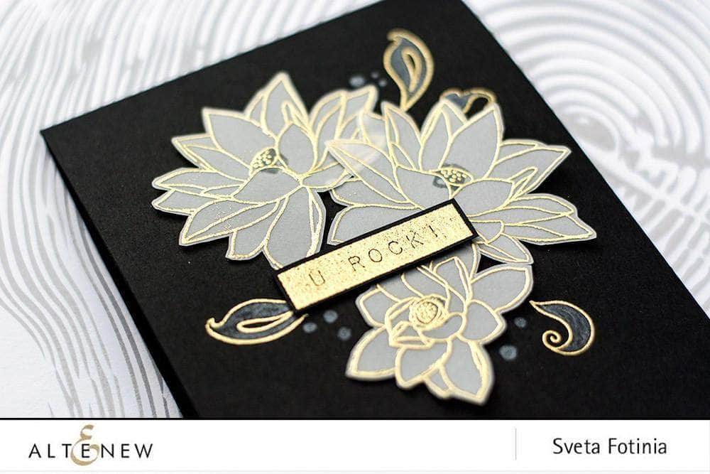 Photocentric Clear Stamps Label Love Stamp Set