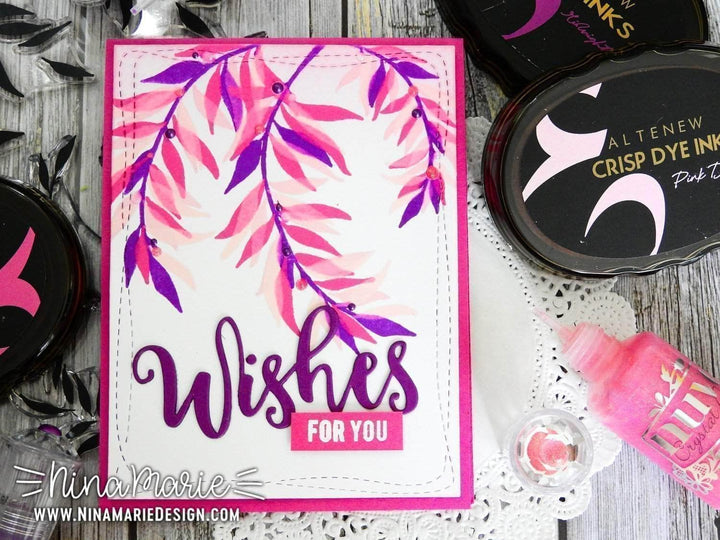 Photocentric Clear Stamps Layered Laurel Stamp Set