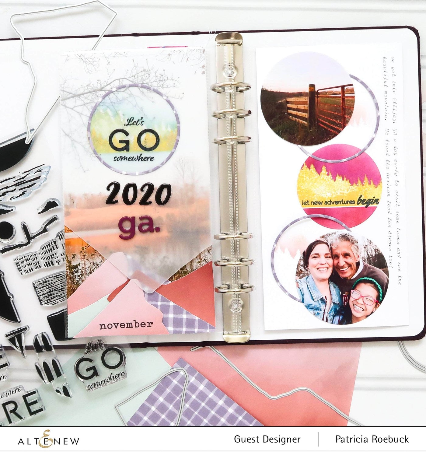 Photocentric Clear Stamps Let's Go Stamp Set