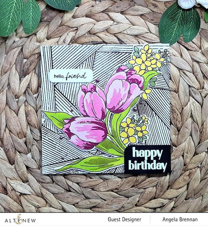 Photocentric Clear Stamps Linear Spiral Stamp Set