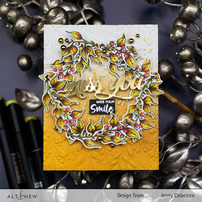 Photocentric Clear Stamps Lingonberry Branch Stamp Set