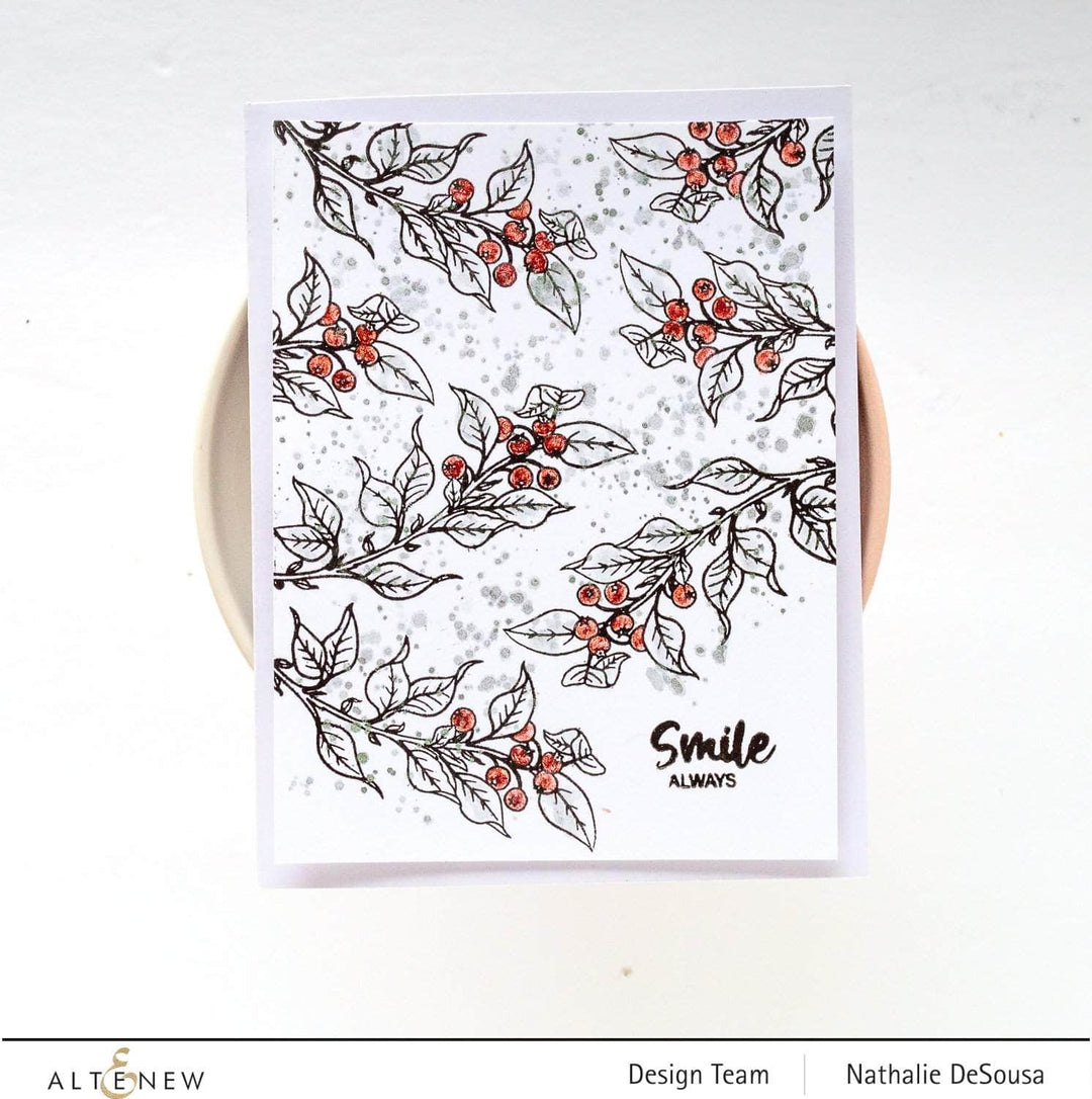Photocentric Clear Stamps Lingonberry Branch Stamp Set