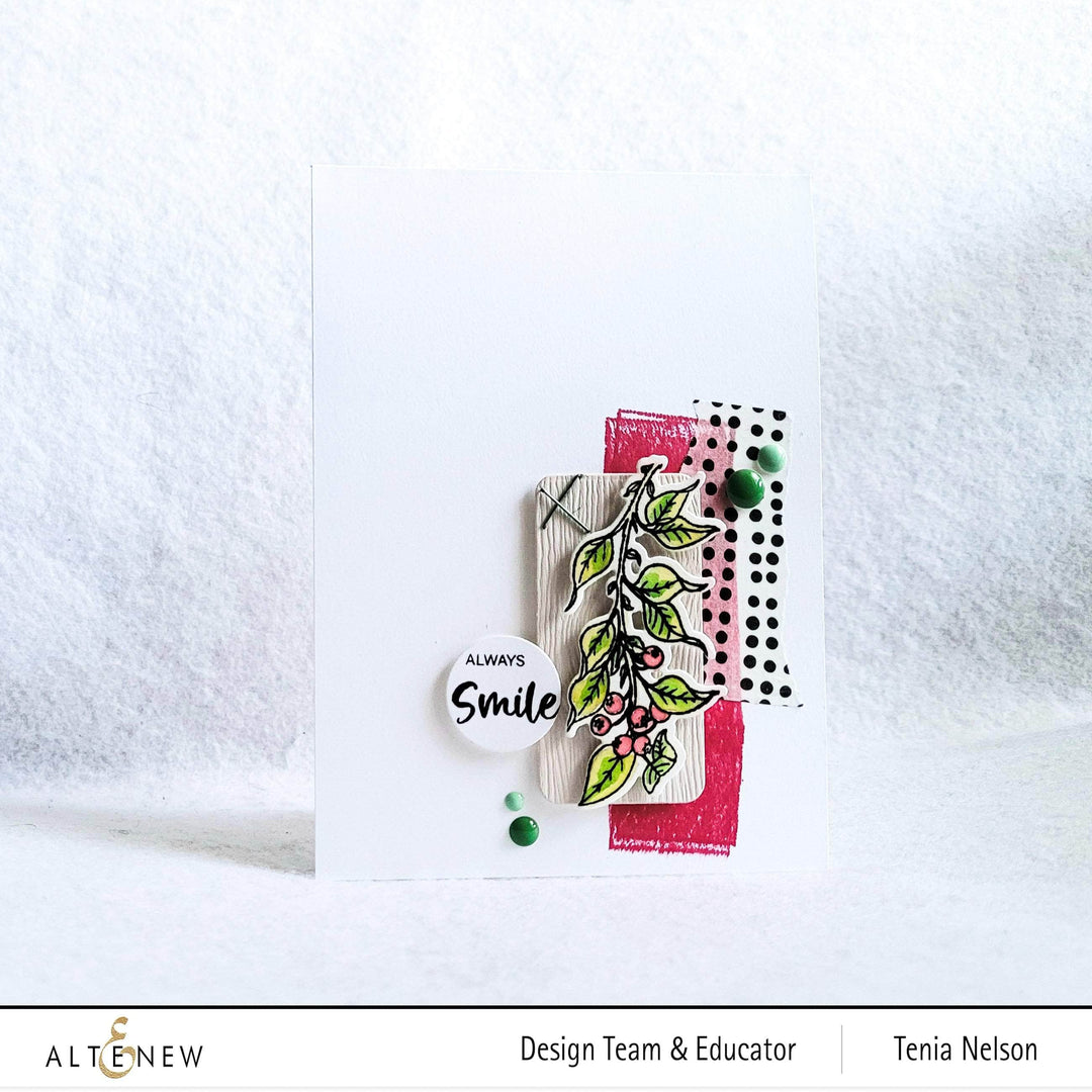 Photocentric Clear Stamps Lingonberry Branch Stamp Set