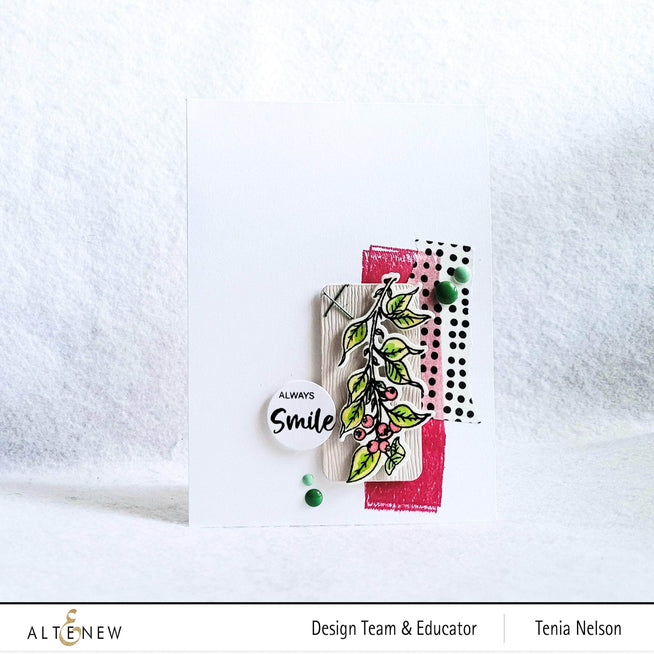 Photocentric Clear Stamps Lingonberry Branch Stamp Set