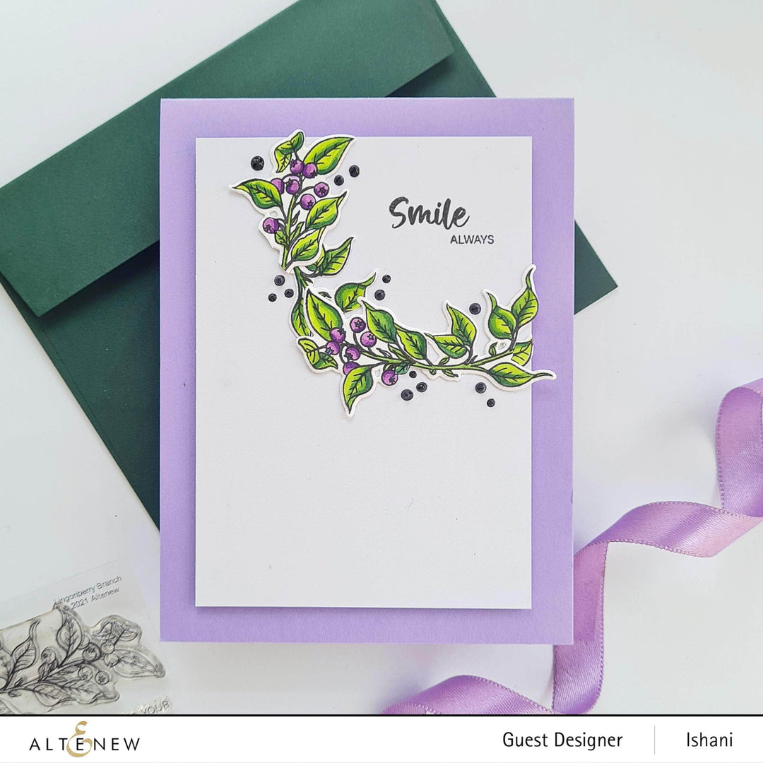 Photocentric Clear Stamps Lingonberry Branch Stamp Set