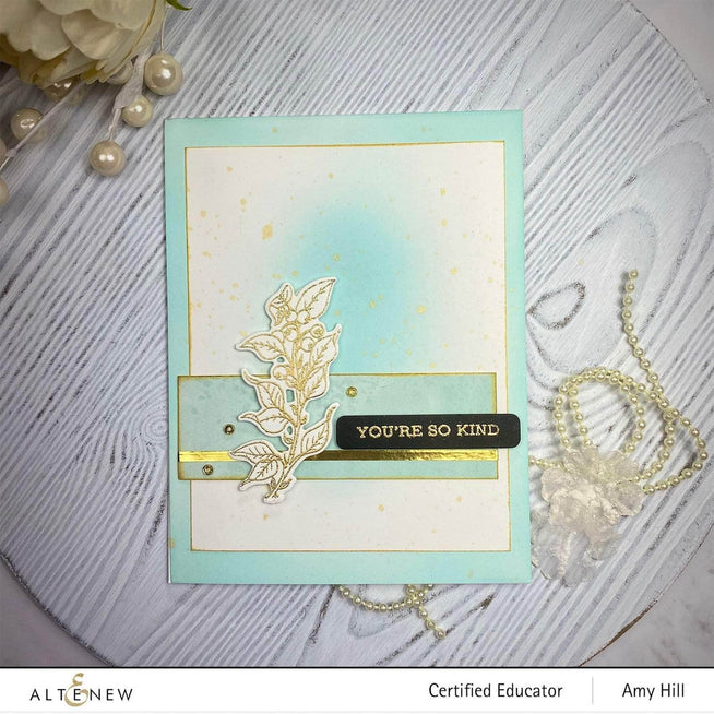 Photocentric Clear Stamps Lingonberry Branch Stamp Set