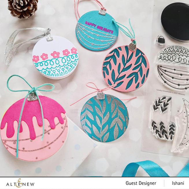 Photocentric Clear Stamps Lovely Ornaments Stamp Set