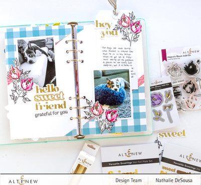 Photocentric Clear Stamps Majestic Bloom Add-On Stamp Set